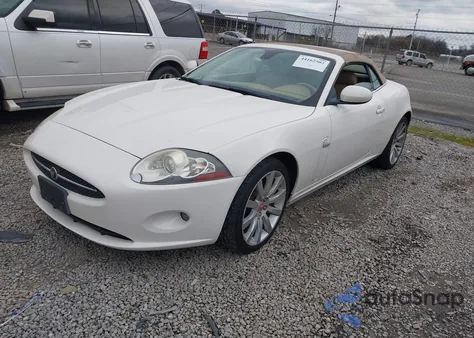 2007 Jaguar Xk z USA, uszkodzony, nr VIN SAJWA44B775B08157